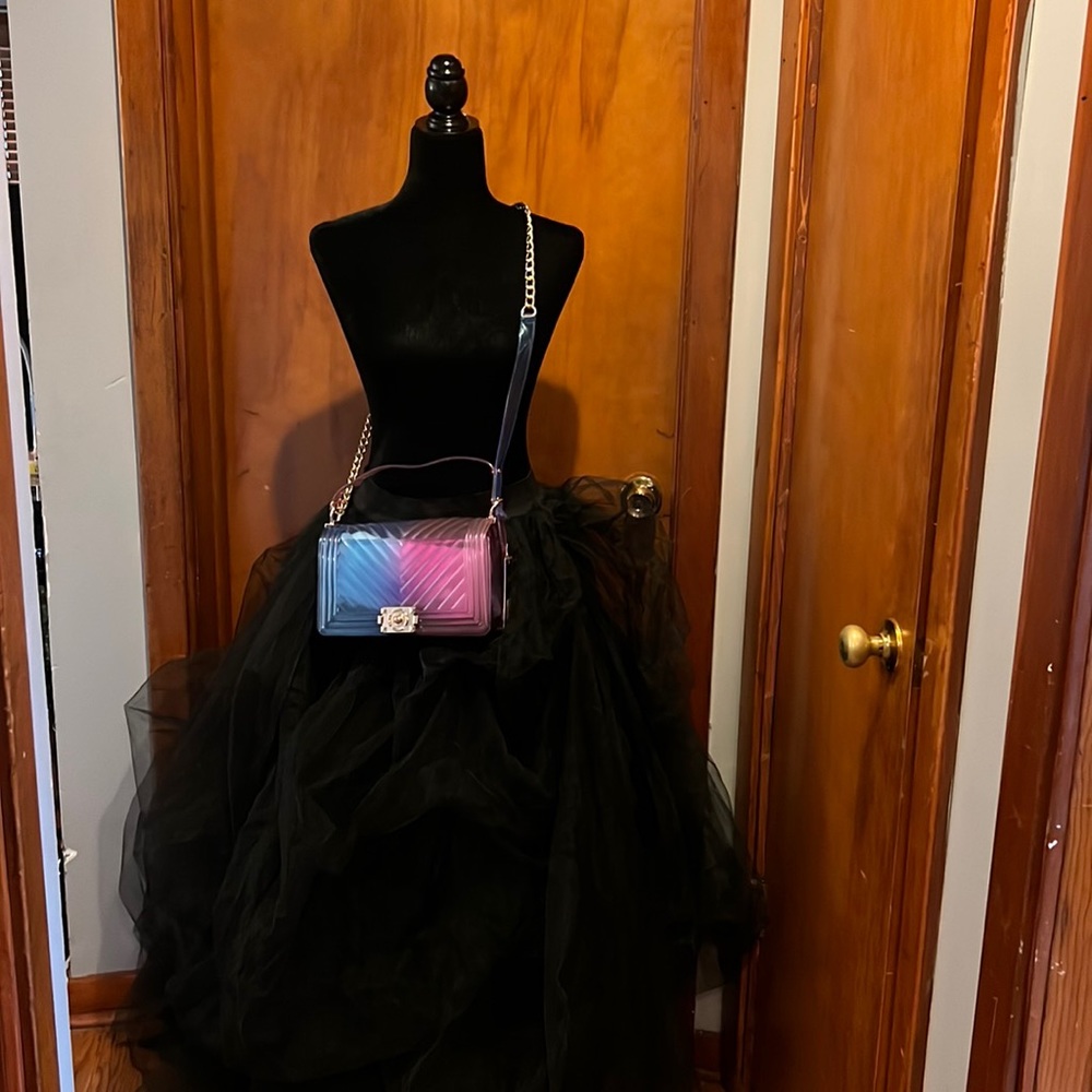 Caleesa Crossbody Multi Color Jelly Bag